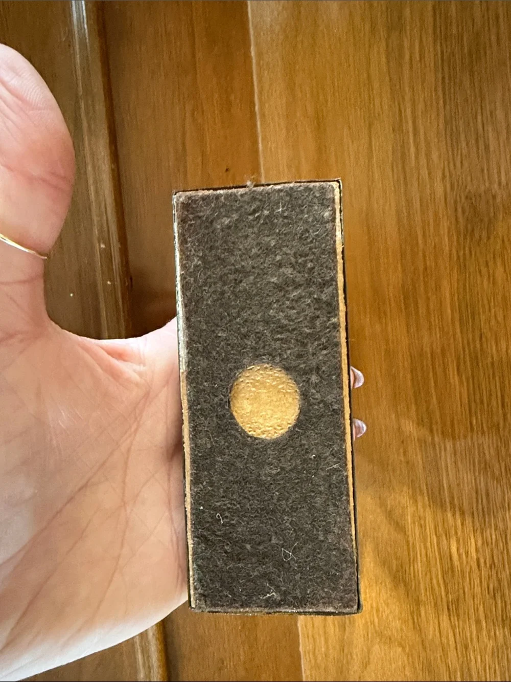 Vintage Brass Perpetual Desk Calendar Mid Century Rolling Date Office Decor